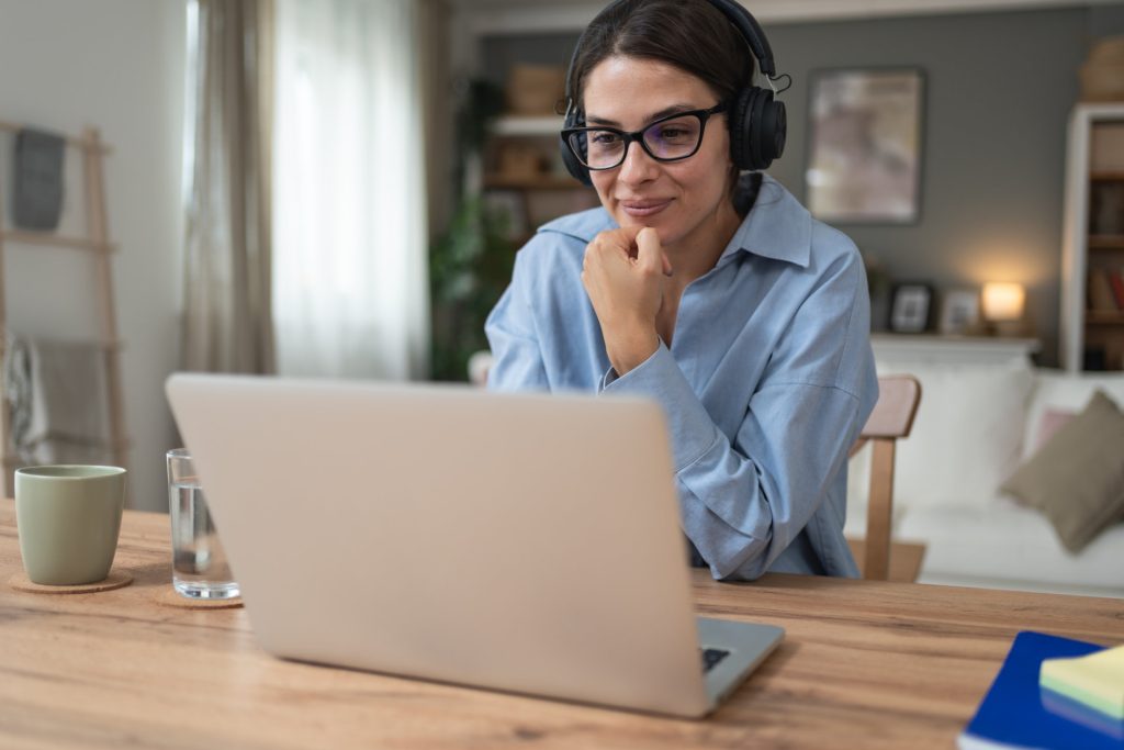 Online therapy session